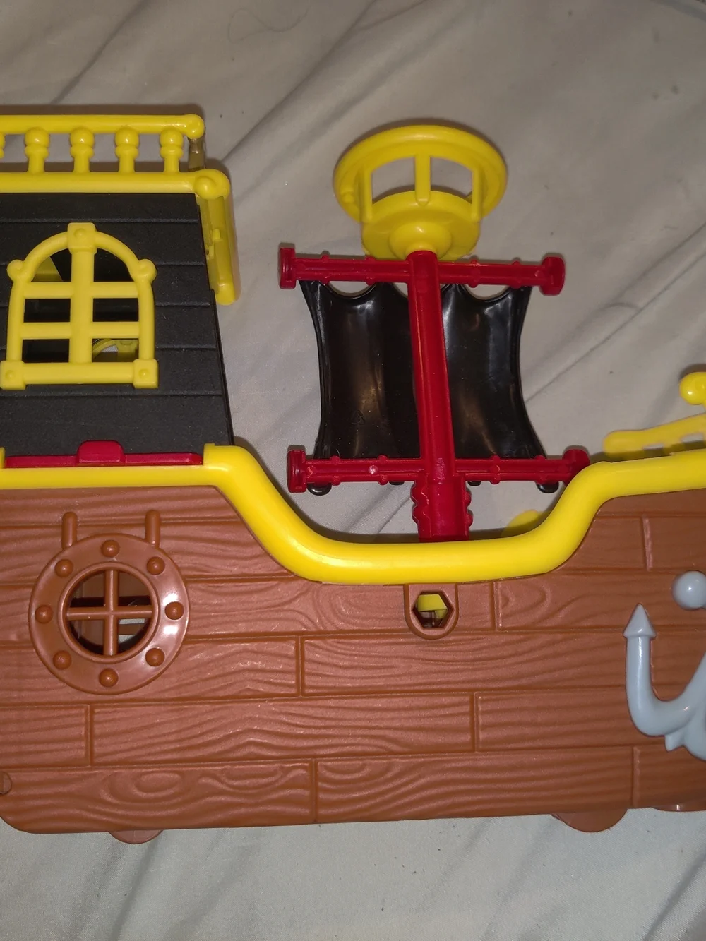 Children's Pirate Ship  Missing (Piece In Pics!!)